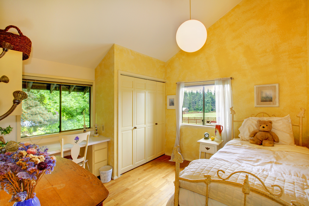 bed room colour combination