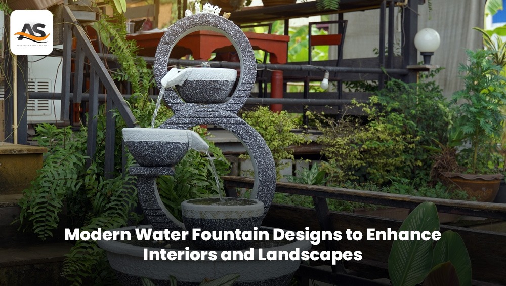 landscape fountain design