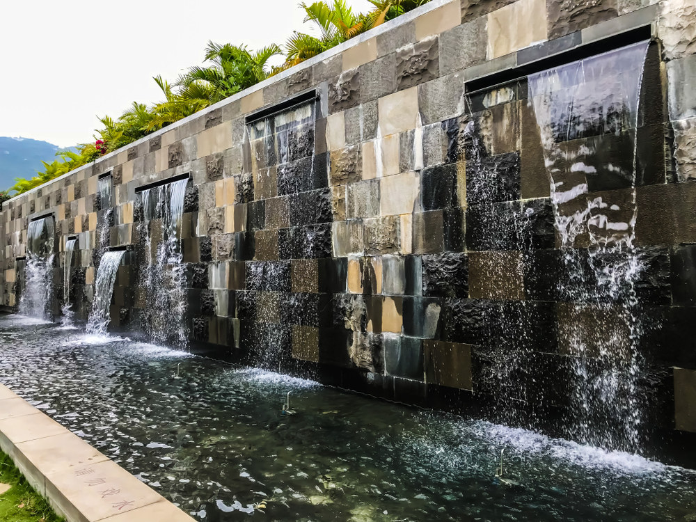 landscape fountain design